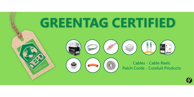 4Cabling receives certification from Global GreenTag 