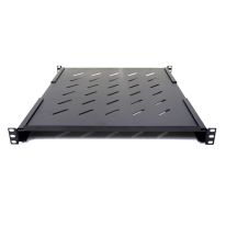 4Cabling 1RU Universal Fixed Shelf for Server Racks with Rail to Rail Depth up to 730mm