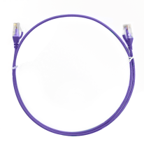 CAT6 Ultra Thin LSZH Ethernet Network Cable | Purple