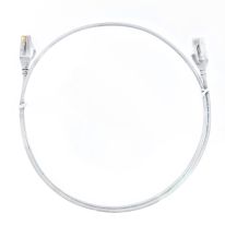 0.15m CAT6 Ultra Thin LSZH Ethernet Network Cable | White