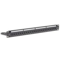 1RU 24 Port CAT5E Universal Termination Patch Panel