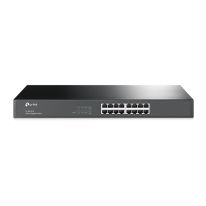 TP-Link TL-SG1016 | 16 port Gigabit Switch with 1U 19-inch rack-mountable steel case