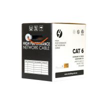 CAT6 Ethernet Cable Reel Box Solid Conductor | 305m Orange