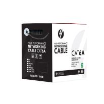 4C | CAT6A U/UTP 23AWGx4P,  LSZH Jacket | Supplied on Plastic Reel | 305m Roll Grey