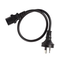 2m IEC C13 10A Power Cable | Black