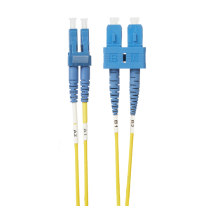 4Cabling 1m LC-SC OS1 Singlemode Fibre Optic Cord