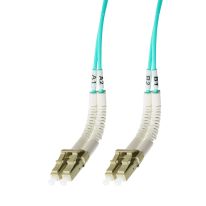 2m LC Flexi Boot OM4 Multimode Fibre Optic Duplex Patch Lead