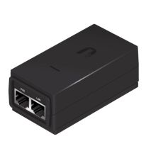 Ubiquiti POE-24-12W-G | POE Injector, 24VDC, 12W, Gigabit Ethernet, ESD protection & LED