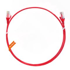 1m CAT6 Ultra Thin LSZH Ethernet Network Cable | Red