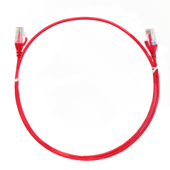 CAT6 Ultra Thin LSZH Ethernet Network Cable | Red