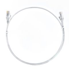 0.25m CAT6 Ultra Thin LSZH Ethernet Network Cable | White