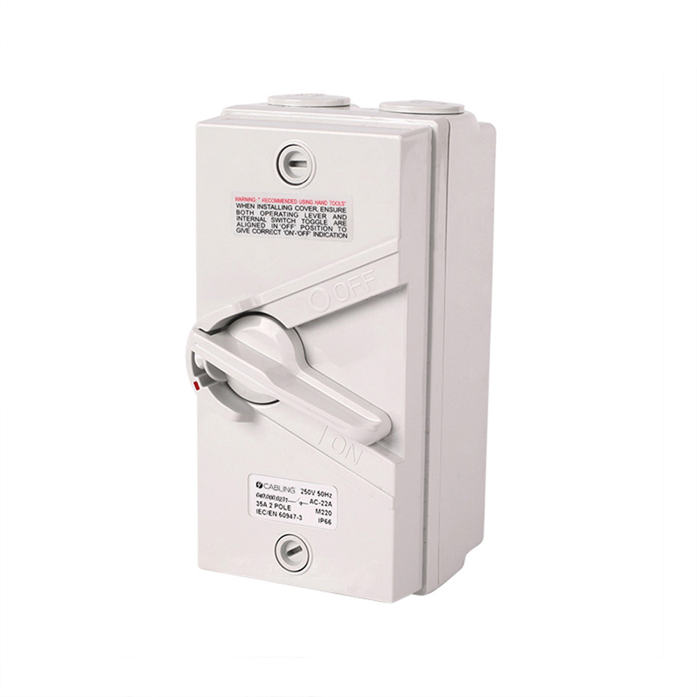 4Cabling Industrial Electrical Range Isolators