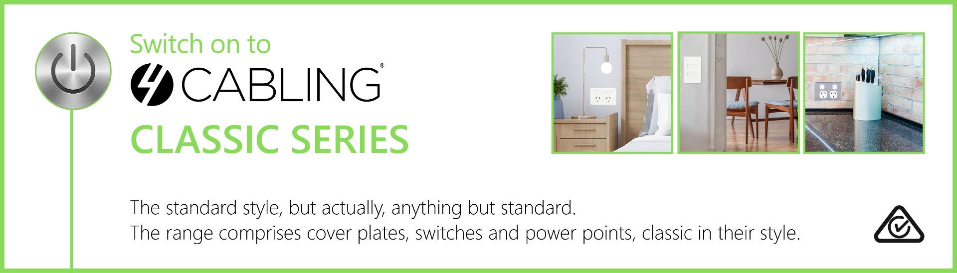 4Cabling Domestic Electrical Range - Classic Series