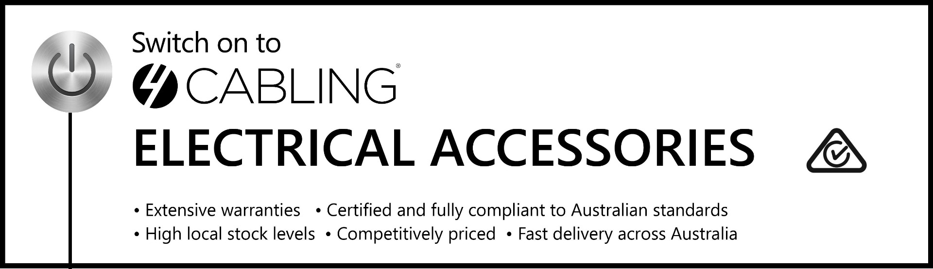 4Cabling Electrical Accessories Range